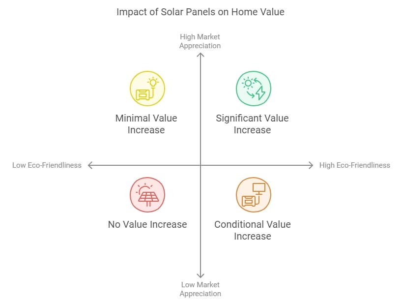 Impact of solar panels on home value